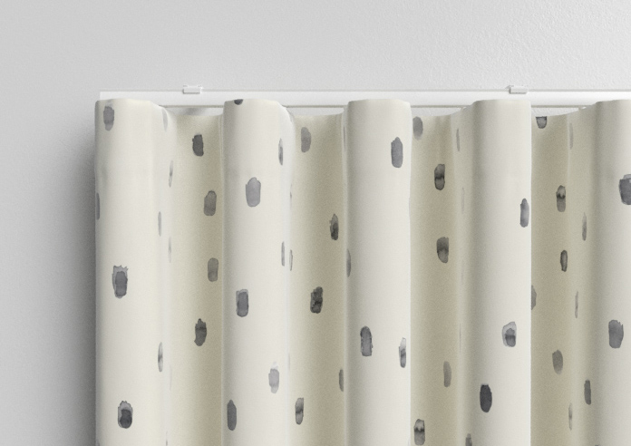 Ink Spots, Grey - Made to Measure Curtains - Image 13